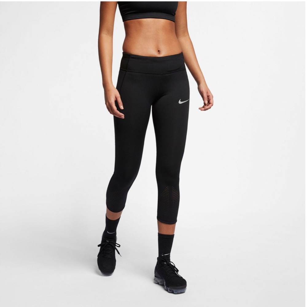 Black Crop Leggings